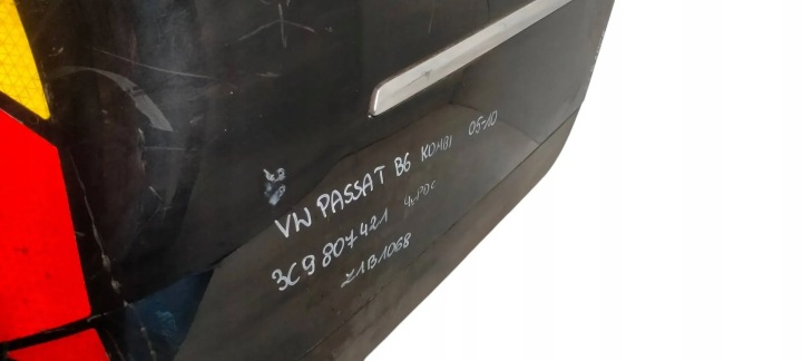 фото №7, 3c9807421 vw passat b6 універсал 2005-2010 бампер задній 4xpdc