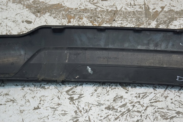 фото №9, Накладка диффузор бампера зад mercedes w204 рестайлинг amg универсал a2048853738