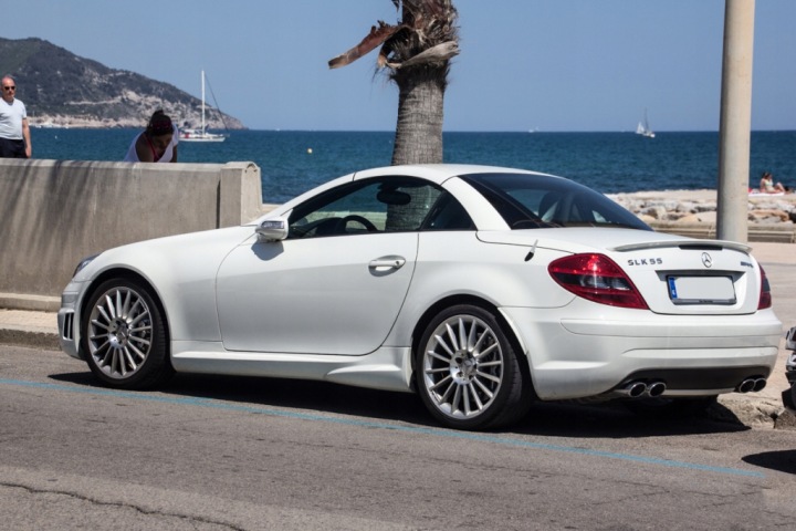 фото №7, Mercedes slk 171 w171 amg спойлер спойлер подкладка!!!