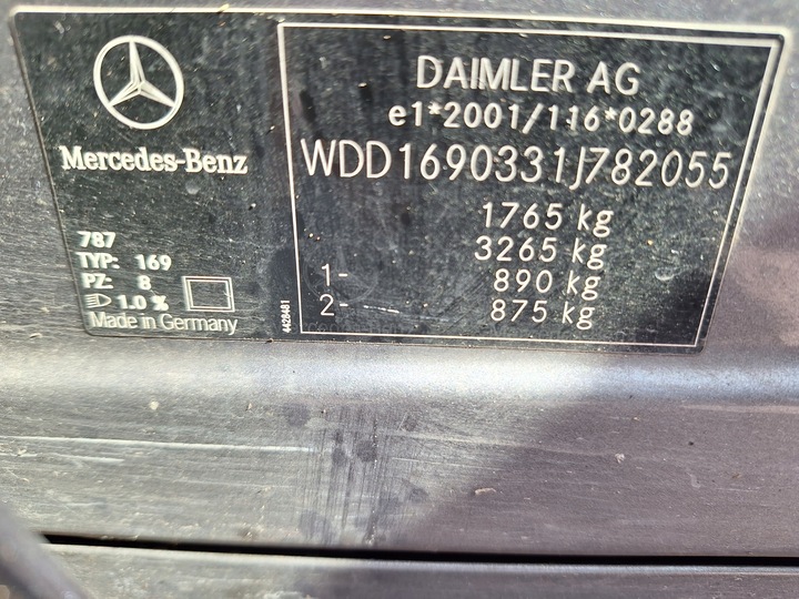 фото №14, Mercedes w169 a-klasa рестайлинг руль многофункциональная кожаный a1694600503