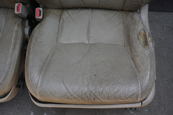 фото №11, Land cruiser 120 сиденье сиденья правые левый кожа 5d длинный 03r