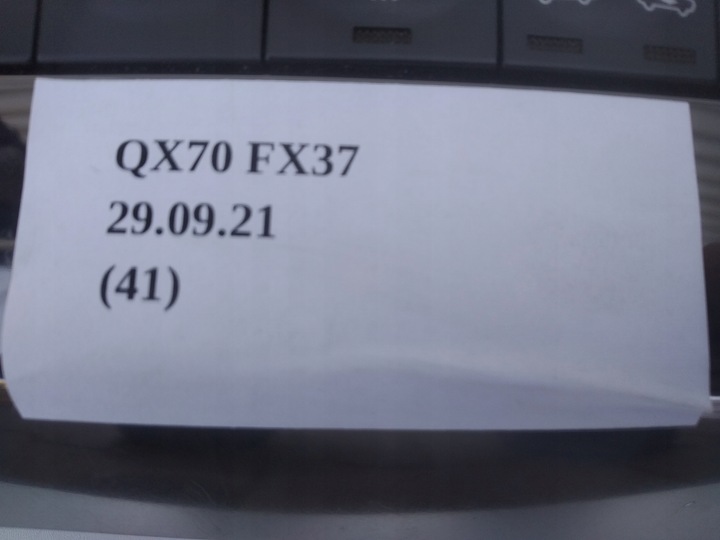 фото №7, Панель клімат радіо манометр infiniti qx70 fx37 fx30d