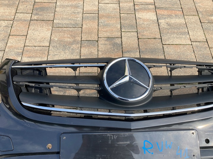 фото №9, Mercedes vito viano a447 w447 бампер переднее перед решётка радиатора