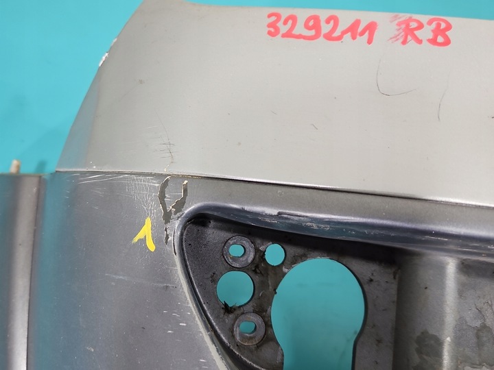 фото №10, Бампер перед ssangyong rexton i 01-05 серебряный