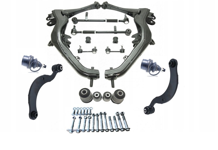 фото №1, Рычаг шкворень втулка болты зад левый правые do toyota avensis t25 2003+