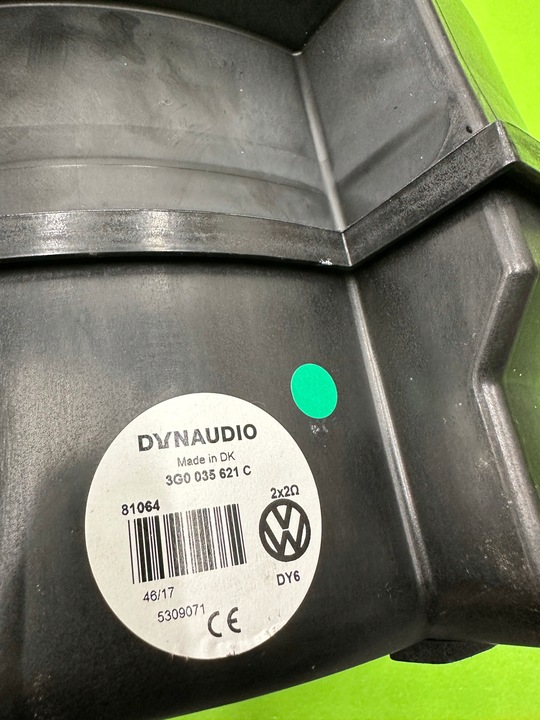 фото №10, Сабвуфер dynaudio труба vw arteon passat b8 3g0035621c идеальный