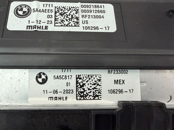 фото №9, Комплект радіатор bmw x5 g05 x6 g06 x7 радіатор 5a5c817 5a4aee5