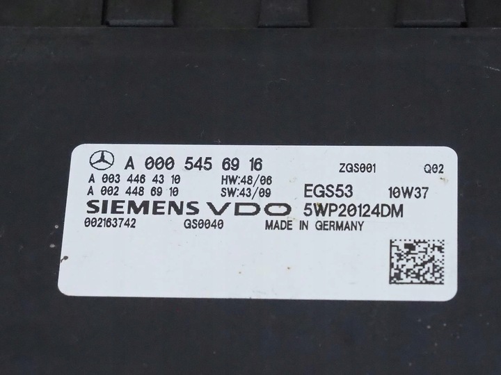 фото №8, Mercedes e-klasa w212 модуль коробки 0005456916