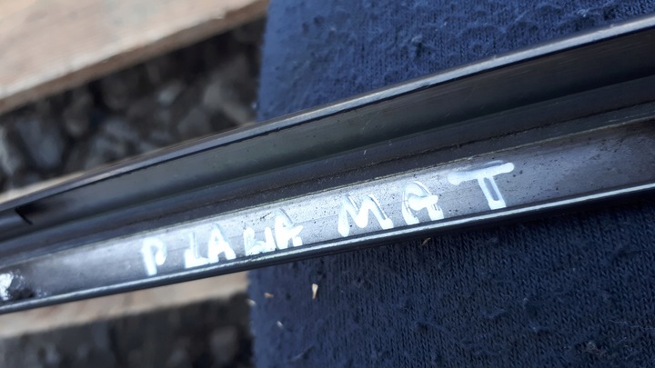 фото №7, A4 b8 рестайлинг планка кузовная крыша правая чёрная