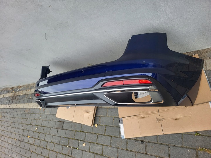 фото №6, Бампер задний audi a4 b9 универсал 8w рестайлинг 6 x pdc цвет lx5h супер состояние !!!