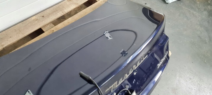 фото №11, Maserati quattroporte vi крышка багажника зад задняя blu profondo