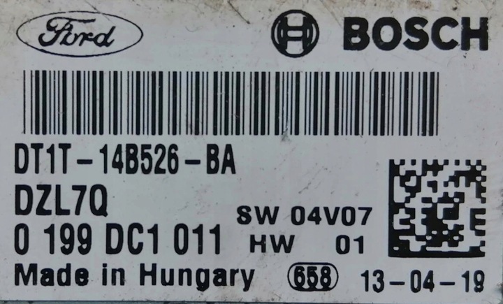 фото №2, Ford connect mk2 модуль напруги dt1t-14b526-ba