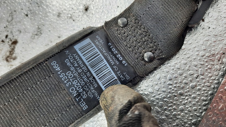 фото №2, Pas безопасности зад volvo xc90 31351466