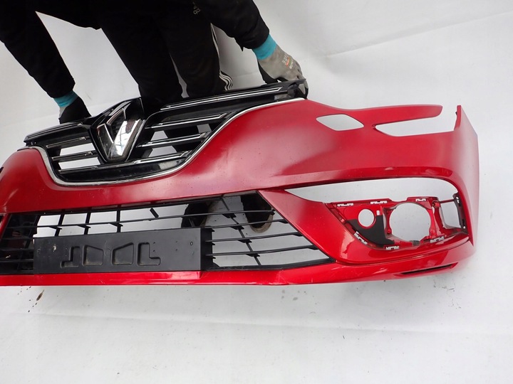 фото №10, Renault megane iv бампер перед переднє плита решітка радіатора sp 620225094