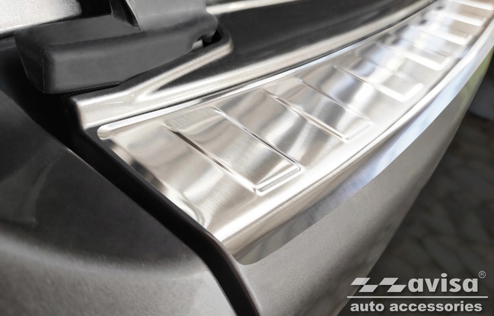 фото №2, Планка стальной накладка na бампер зад citroen c-crosser