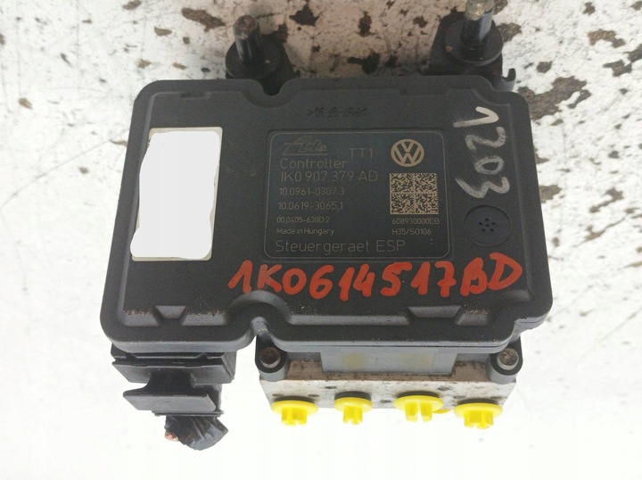 фото №7, Насос abs w в комплекті з штекер 1k0614517bd 1k0907379ad seat leon ii