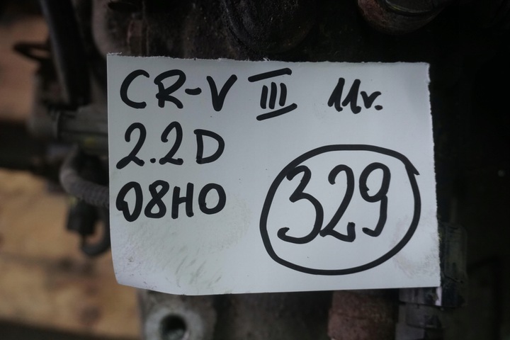 фото №11, Honda cr-v iii двигун 2.2diesel n22a2 форсунки коробка передач коробки передач mh0 n329