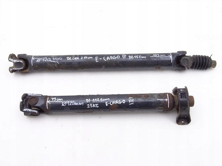 фото №1, Iveco eurocargo 02-15 wał привідний 254cm 22,5