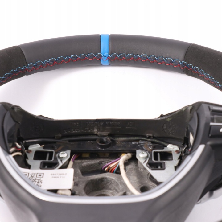 фото №9, Bmw f10 f11 f12 f01 руль sport новая чёрная кожа алькантара 6867280
