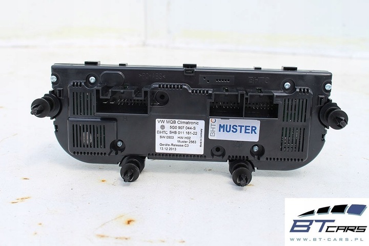 фото №9, Vw golf 7 панель климат кондиционера 5g0907044s 5g0907044ab 5g0907044ap 5g090