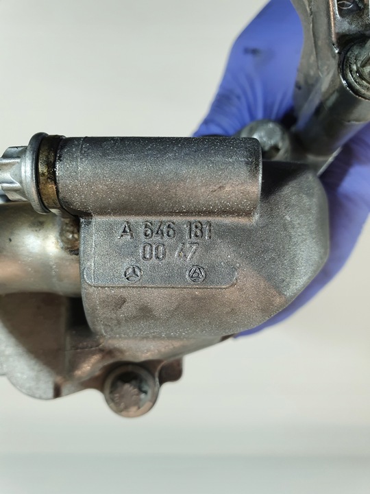 фото №8, A6461810047 насос масла mercedes w211 w203 2.2 cdi