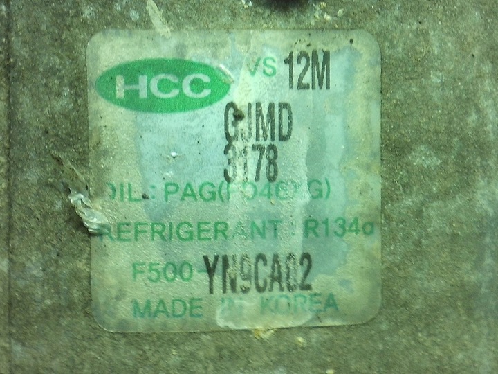 фото №5, Kia venga 1.4 crdi компрессор кондиционера