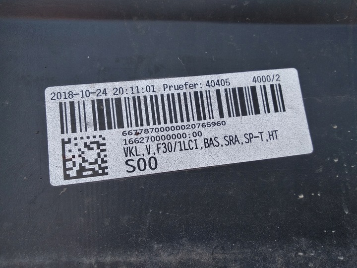 фото №9, Bmw 3 f30 f31 15- рестайлінг бампер перед переднє