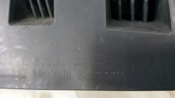 фото №9, Захист бампера перед audi a3 8v3807233b демонтаж
