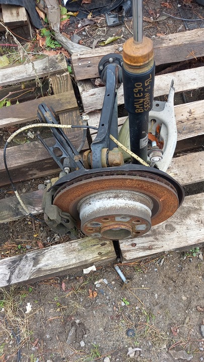 фото №7, Поворотна опора права ліва комплектна піввісь важіль bmw e90 e91 e92 7559092 7559091