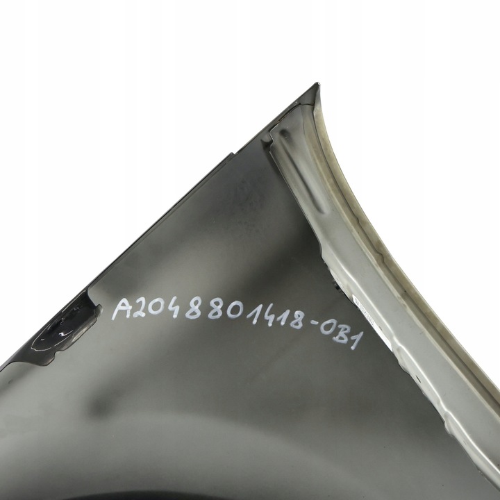 фото №12, Mercedes w204 крыло правый перед обсидиан чёрный чёрный металлик - 197