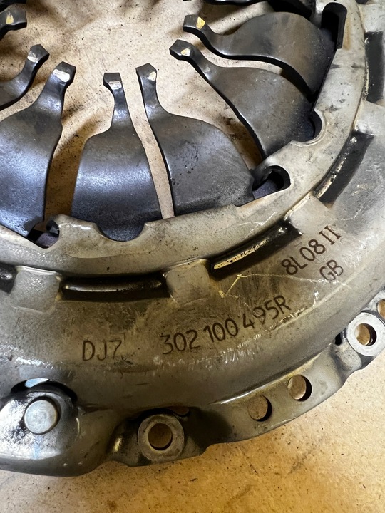 фото №8, Набір зчеплення притиск двомасовий маховик renault 1.2 tce