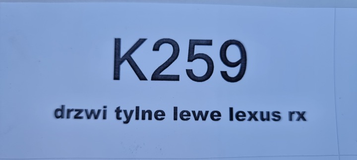фото №8, Двері ліві задні lexus rx iv гібрид