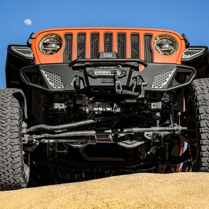 фото №15, Бампер сталевий перед smittybilt apollo jeep wrangler gladiator
