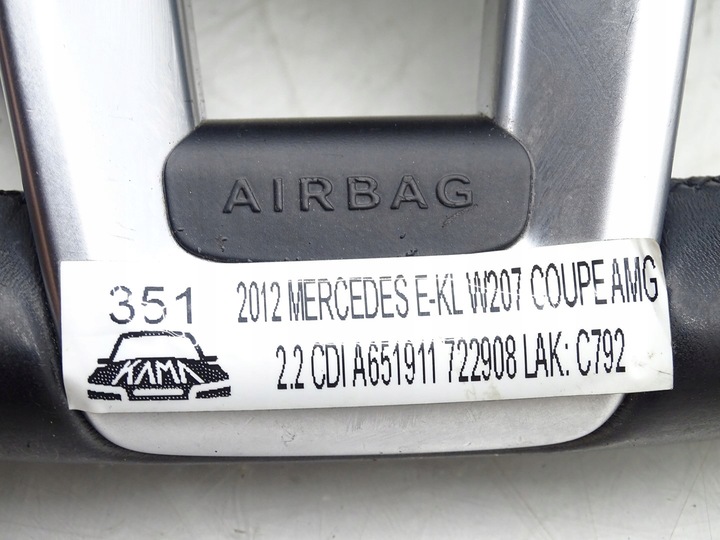 фото №13, Кермо шкіра шкіряний мульті пелюстки mercedes e-klasa w207 a1724602703