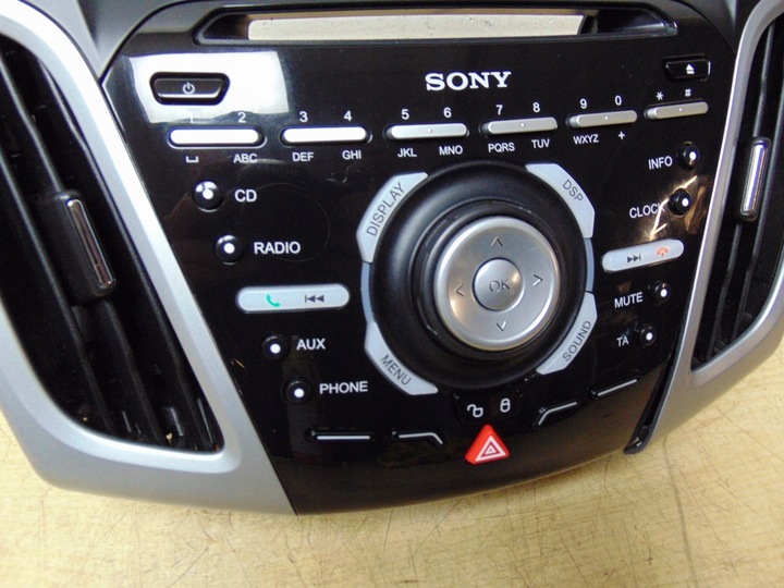 фото №7, Радио заводские рамка решётки ford focus mk3