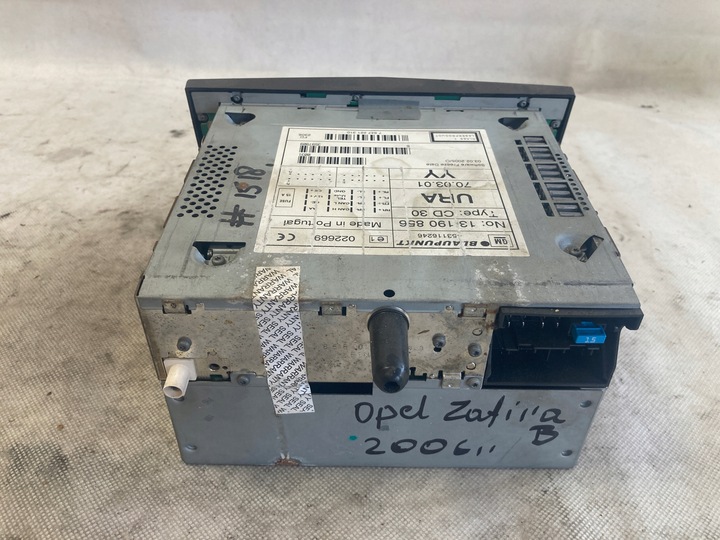 фото №3, Opel zafira b радиопроигрыватель cd 53116246 13190856