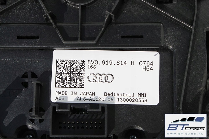 фото №15, Audi a3 набір mmi 3g+ монітор зчитувач mib панель 8v0035036 8v0919604a 8v091
