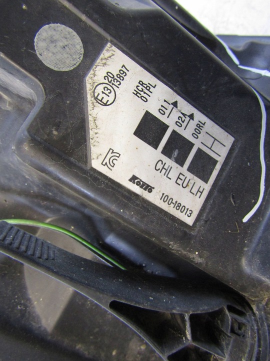 фото №16, Nissan qashqai j11 лампа левая перед линза 14r-- 100-18013