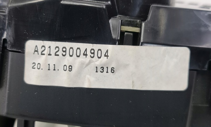 фото №7, Спідометр  mercedes w212 3.0 cdi v6 a2129004904 євро
