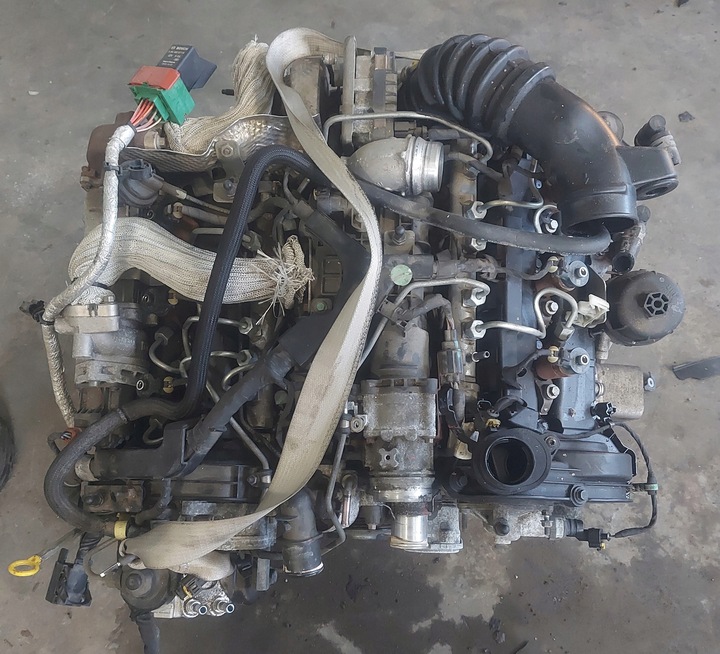 фото №1, Jeep grand cherokee wk2 14-21r двигатель 3.0 crd vm63d комплектный повреждённый
