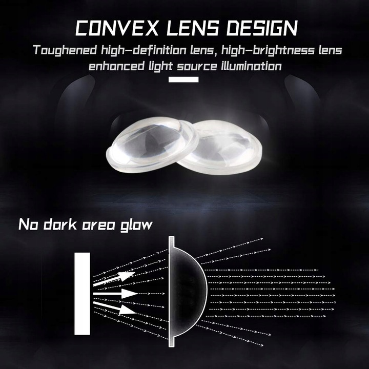 фото №7, 76mm 2w1 света led cob лампы drl дневные галоген xgetop 3 адаптер