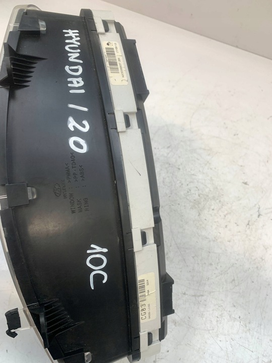 фото №10, Hyundai i20 манометр спидометр спидометр 940061j160