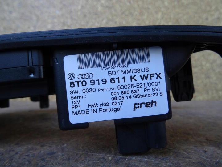 фото №13, Audi a4 b8 8k a5 8t q5 8r панель управление mmi 8t0919611k wfx