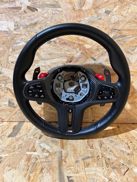 фото №5, Кермо карбон пелюстки з підігрівом bmw g87 g80 g82 m2 m3 m4 5km гарна оригінальний номер