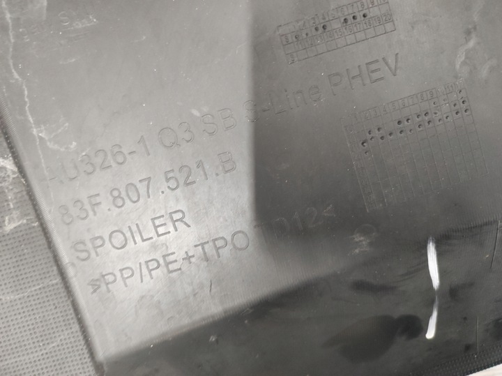 фото №9, Бампер зад задний audi q3 sportback 83f 83f807521b s-line