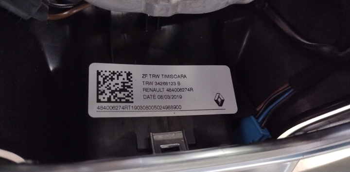 фото №12, Руль кожаный с подогревом renault clio v zoe состояние jak новая