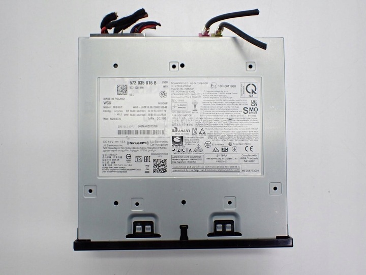 фото №8, Навігація навігація радіо дисплей заводська 572035816b vw passat b9 25r