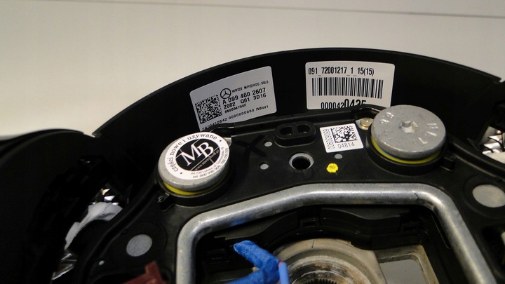 фото №14, Mercedes eqe 295 v295 руль a0994602607 3d16 алькантара amg европа