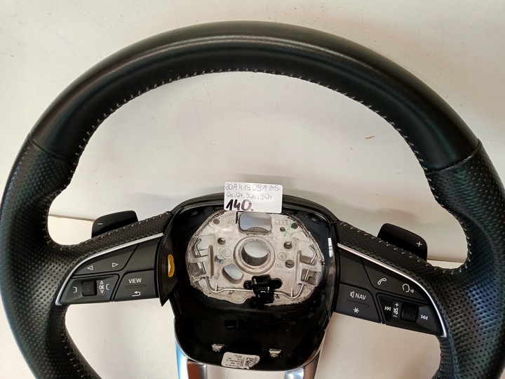 фото №8, Кермо багатофункціональна пелюстки зрізана audi q5 q7 sq5 sq7 80a419091bs 19r