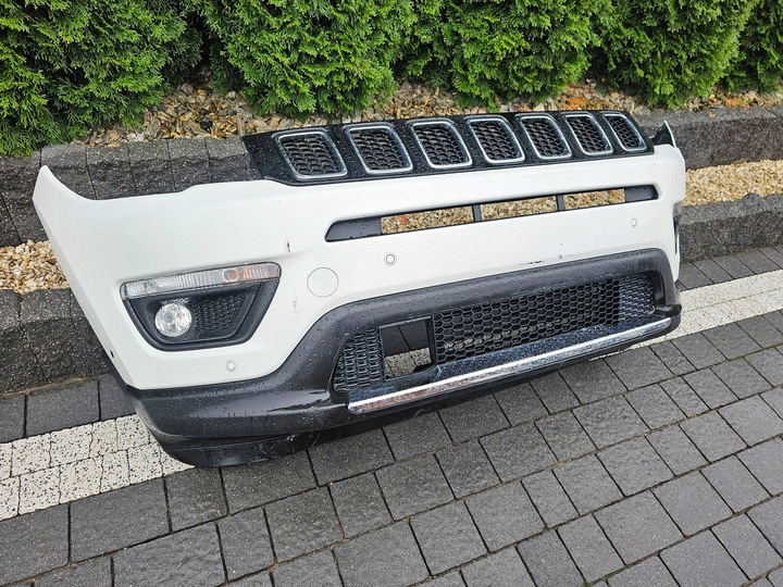 фото №2, Jeep compass ii бампер перед комплектный pod радар pdc